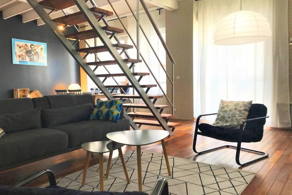 Apartament Loft Hyper Centre Reims 6 Pers Avec Parking Zewnętrze zdjęcie