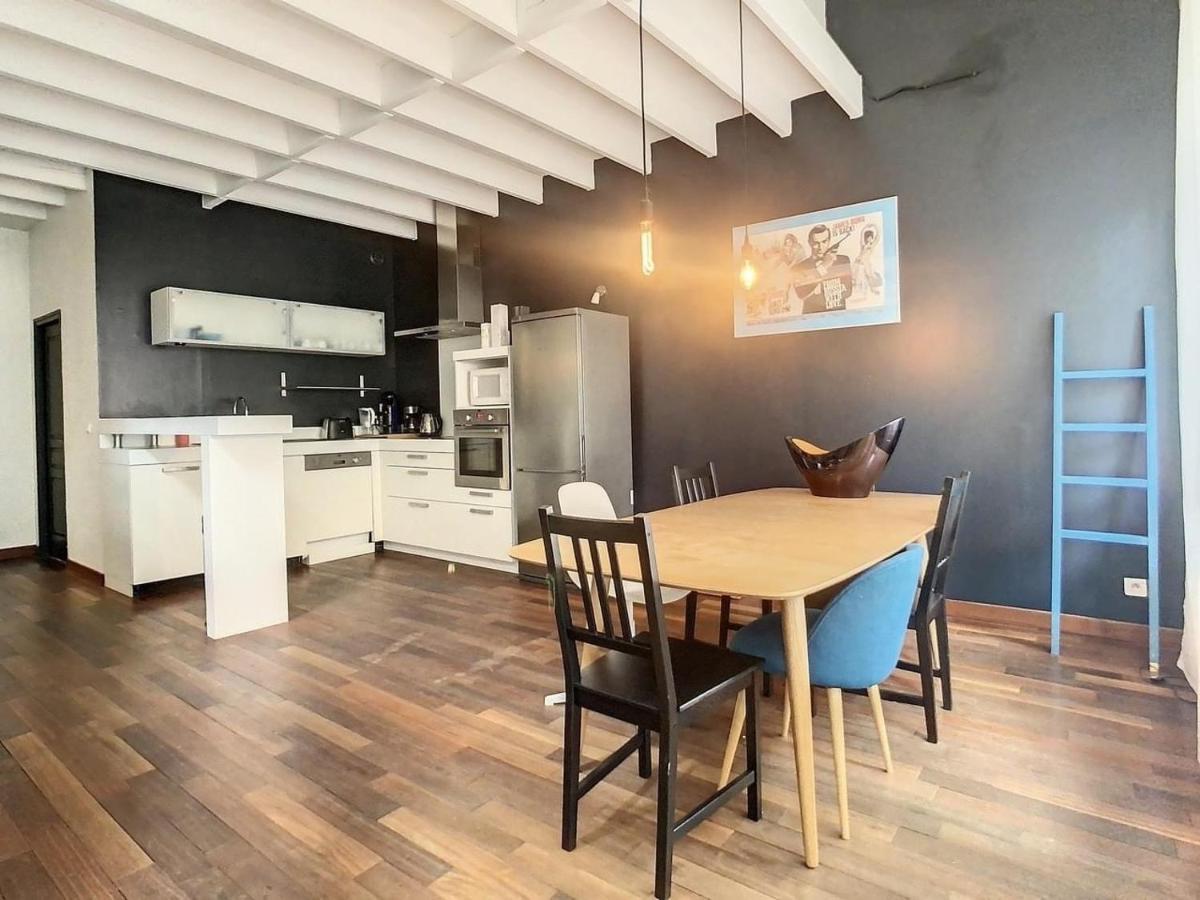 Apartament Loft Hyper Centre Reims 6 Pers Avec Parking Zewnętrze zdjęcie